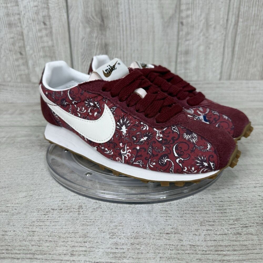 Nike LD-1000 Shoes Womens Size 6.5 Bandana Team Red Paisley Waffle IH4479-677 - Picture 7 of 9
